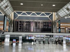 成田空港第二ターミナルです。
ほとんどは外国人で日本人は少数派ですね。
円安の影響もあるのでしょうか？