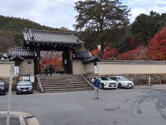 ２日目は実相院から。叡山電鉄岩倉駅から徒歩１５分。床紅葉で有名なお寺です。残念ながら床紅葉の撮影は不可、写真がありません。