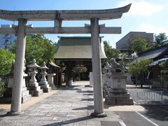 米子の街に来ました
賀茂神社天満宮です