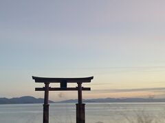 白鬚神社の大鳥居を見て
帰ります。