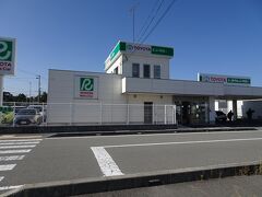 トヨタレンタカーへ無事に車を返却
