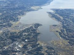 　霞ヶ浦、この左側に以前訪れた小美玉市の小川南病院があるはずです。