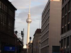 ベルリンテレビ塔も見えた