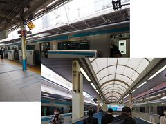 京浜東北根岸線の電車でお隣桜木町駅へ。
けっこう混んでました。