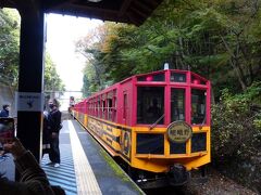 あっという間のトロッコでした。
トロッコ嵐山で下車。