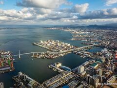 08:50　福岡市都市高速　荒津大橋　長浜　羽田空港⇒福岡空港