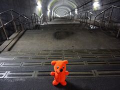 【１０．群馬県】
土合駅にて
長い階段トンネルはやっぱ圧倒