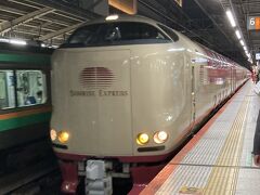 6/18(金)　お遍路ランで利用したかったサンライズ瀬戸。
のびのびシート利用。
