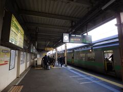 いつもと違って新札幌駅で下車。