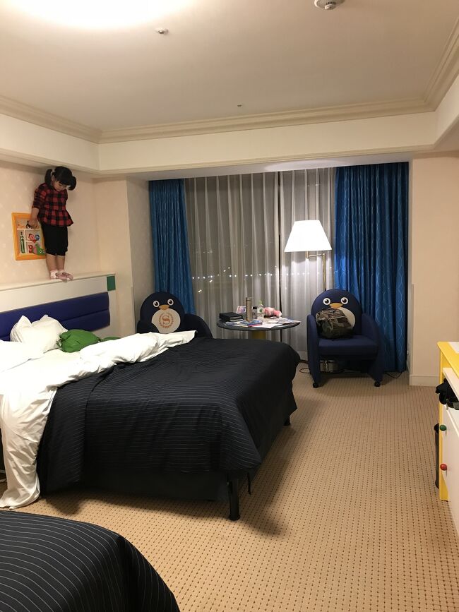 無事、ホテル到着。移動がしやすいように、シェラトングランデトウキョウベイホテルに2泊。チェックインすると、トレジャールームへの、アップセルできました。