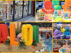 今年オープンした世界最大のキャンディ専門店「イッツシュガー」
アラモアナセンターの三階にあります。

もう映え～映え～な店内。
孫っちへのお土産を物色します。