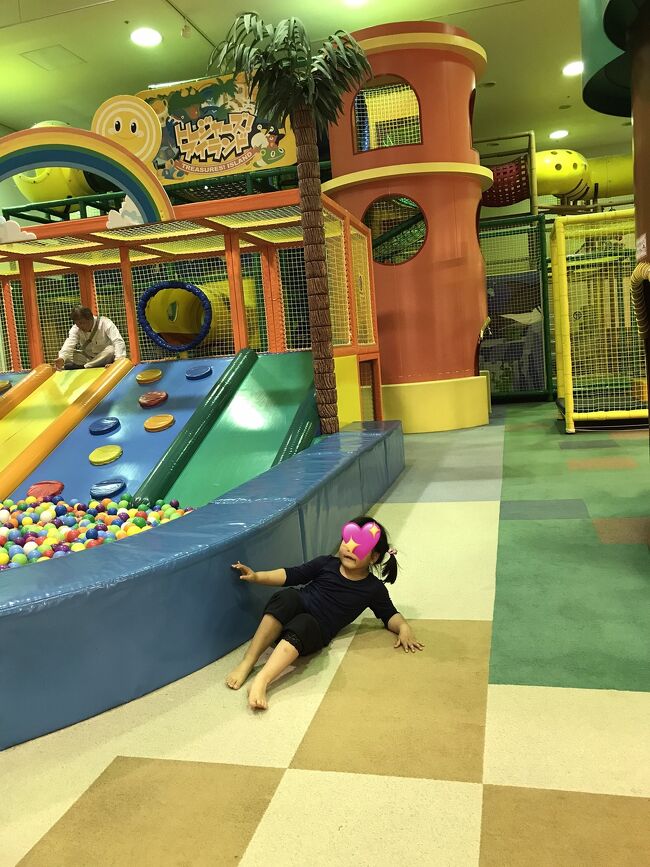 このホテルには、キッズルームもあり、小さなお子様連れには、助かります