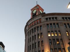 銀座和光の時計台。
今はセイコーハウス銀座だそうです。