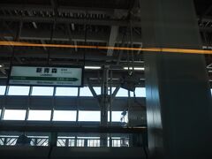 新青森駅到着
酸ケ湯温泉も行きたいので、その時はJR東日本パス利用かな～