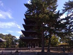 「薬師寺」から車で15分ほどで「興福寺」に到着しました。