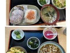 安曇野に向かう途中の昼食は、道の駅アルプス安曇野ほりがねの里の
かあさんのおむすびの店でいただきました。
ここのメニューは量も味もgoodです。