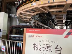 大涌谷まで車でも行くことができますが、
ロープウェイから芦ノ湖と大涌谷を眺めるため、芦ノ湖の桃源台駅へ。

海外からの観光客が増え、旅行支援で国内からの観光客も増えていますが、
待ち時間は思ったより少なくさくさく進みました。
