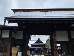 高山陣屋。
観光する時間が限られていたので入場しませんでした。
