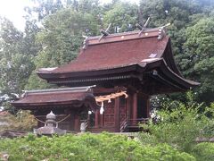 本町通りから一登りした丘の上にある阿智神社。