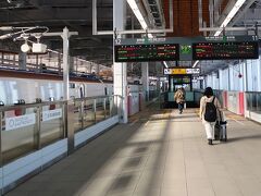 12時59分上越妙高駅に到着、所要時間は1時間足らずでした。