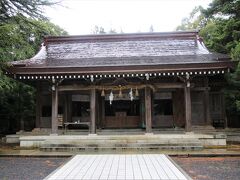 名和神社　拝殿