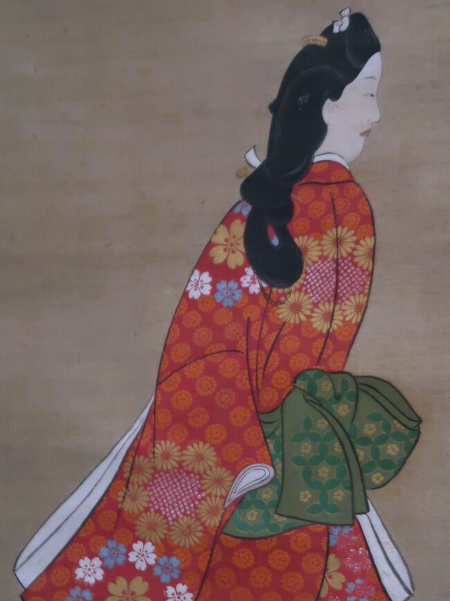 上野/東博-3 見返美人図（菱川師宣筆）次の国宝候補 ☆浮世絵の