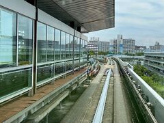 ニュートラムの開業当時は住之江公園～中ふ頭駅間で運行されていました。

ここから先が1997年に開業した比較的新しい区間になります。