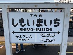 下今市駅は「SL大樹(たいじゅ)」発着の起点となる駅で、往路の鬼怒川温泉駅に向かう時にはSLが見えました。
