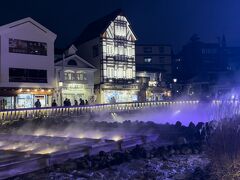 草津温泉 湯畑イルミネーション