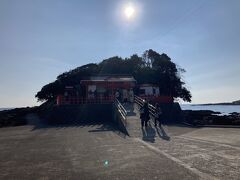 変わった参拝の神社らしい。