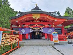 宮城県護国神社の本殿
社務所で御朱印も頂きました～