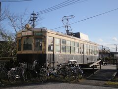 続いて串間駅へ
広島電鉄の路面電車も展示