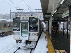 米沢駅に到着。
米沢は2日目の訪問です。