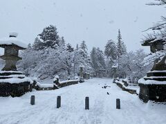 15分ほどで上杉神社前に到着。