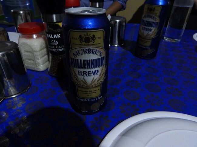 パキスタンで作られているマリービール<br />これはなかなか飲めない。パキスタンはお酒の輸出入をしていないから、飲むにはパキスタンにくるか、個人的な少量のお土産で持って帰ってきた人からもらうのみ。