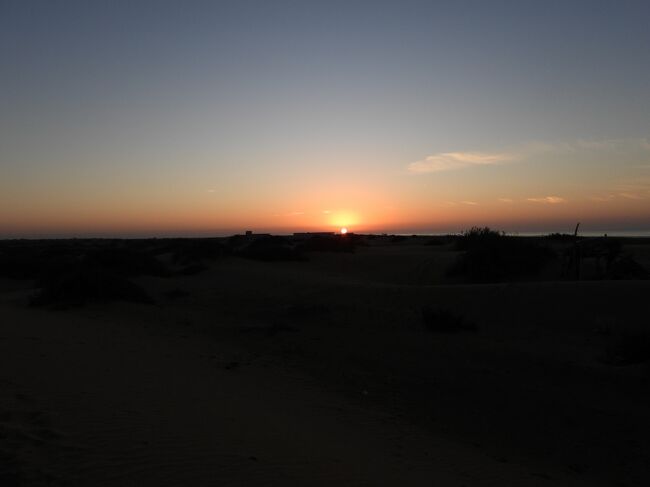 ７時０４分 太陽が見えてきました