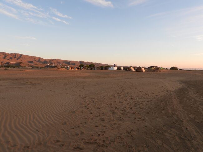 キャンプサイトに戻って