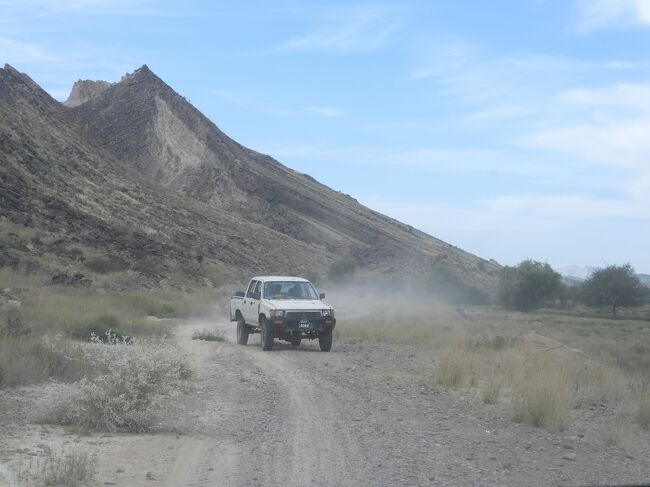 車で移動します