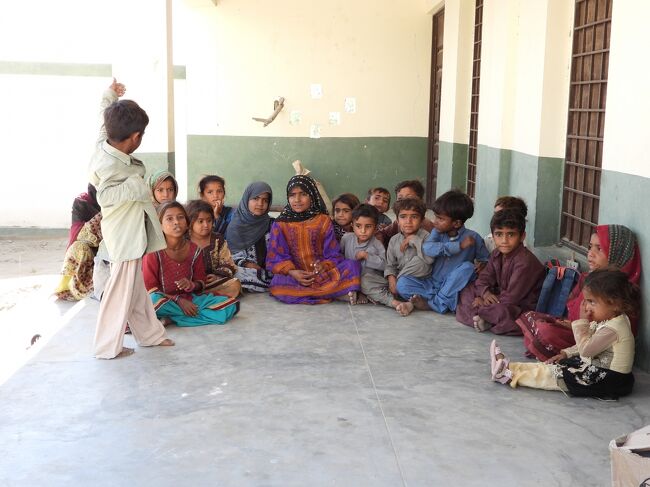 集まった子供たち