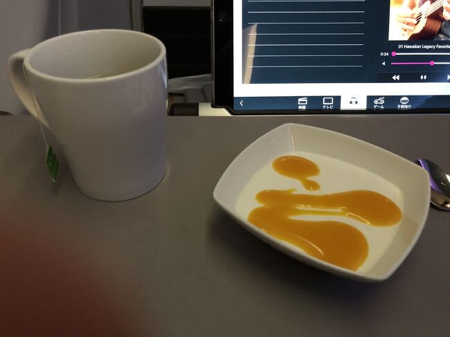 このココナッツのデザートが1番美味しかった