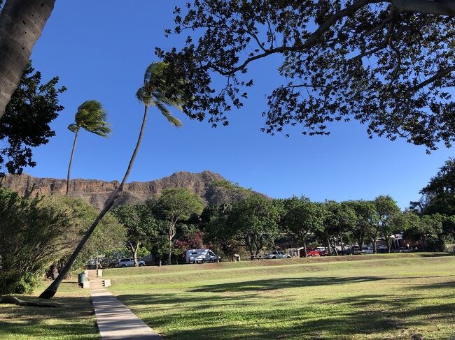 最後に又ダイアモンドヘッド眺めてドライブ終了
