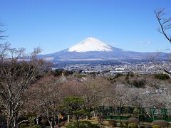 箱根から御殿場へ出て自宅へ帰りますが、途中、富士山が美しく見える富士仏舎利塔平和公園へ寄りました。