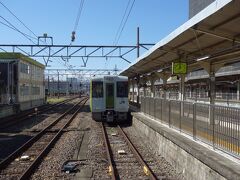 高崎駅到着。
八高線は端っこのホーム