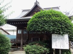 少し西に行って上野天満神社。
ささやかな神社。