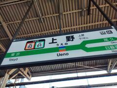 上野駅からスタート！！