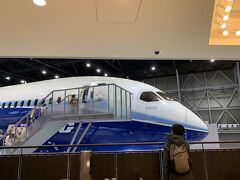 この後、まもなく日没に。
暗くなってきたので、展望デッキでの飛行機撮影を切り上げ、隣接するアミューズメントパーク：フライトオブドリームズへ。