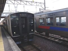 電車での移動