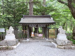 穂高神社 上高地明神池 奥宮