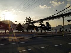壇ノ浦からも、関門橋と共にご来光を…
今日はこの後、一日、関門海峡周辺で遊び尽くします！

【Part3に続く】