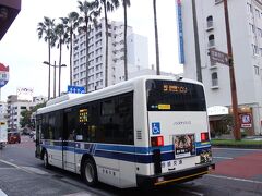 橘通り１丁目で下車。
今日泊まってた宮崎観光ホテルに近いバス停です。